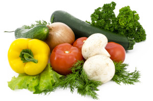 fresh vegetables close-up